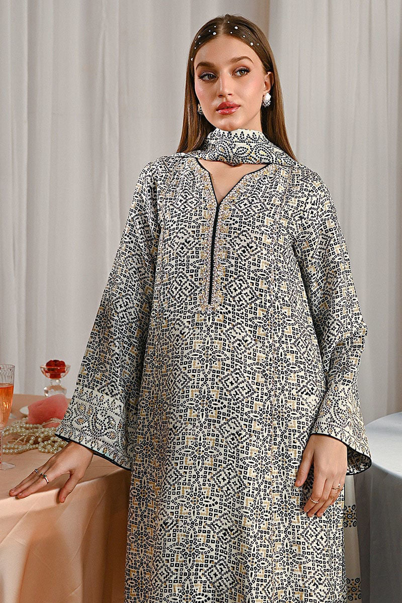 Clea Shirt And Dupatta
