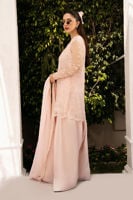Lana Shirt And Dupatta with Modern Styling | Ansab Jahangir