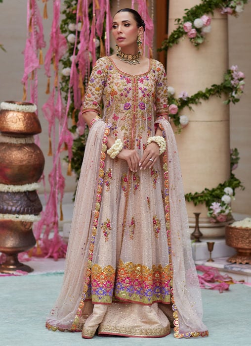 Amarisa Ivory Lehenga Choli