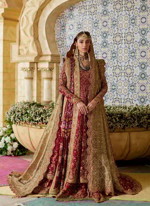 Zimal Plum Lehenga Choli