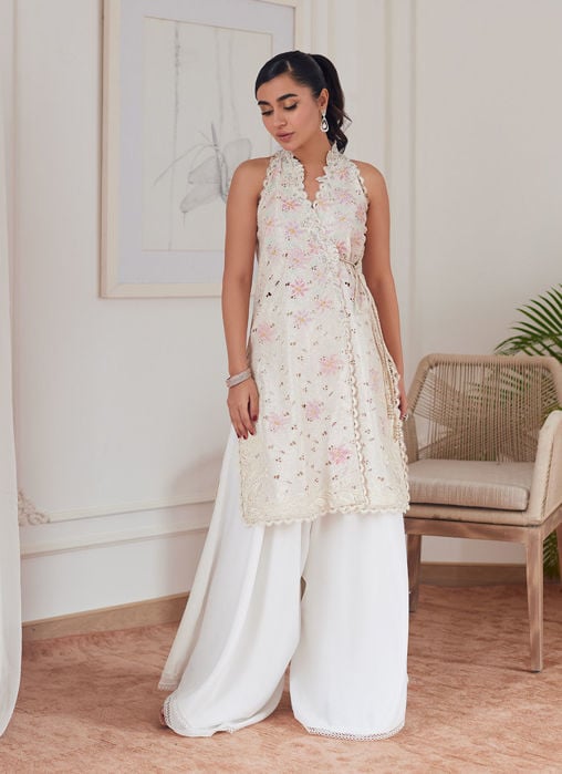 Mereen Ferozi Shirt And Dupatta