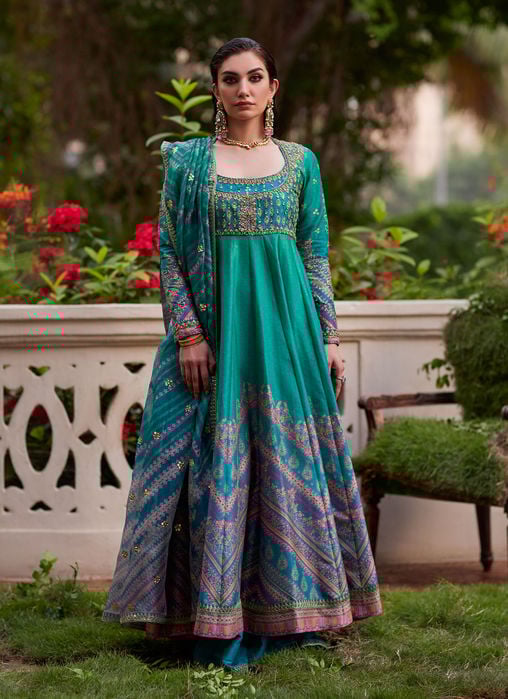 Limees Kalidaar With Dupatta