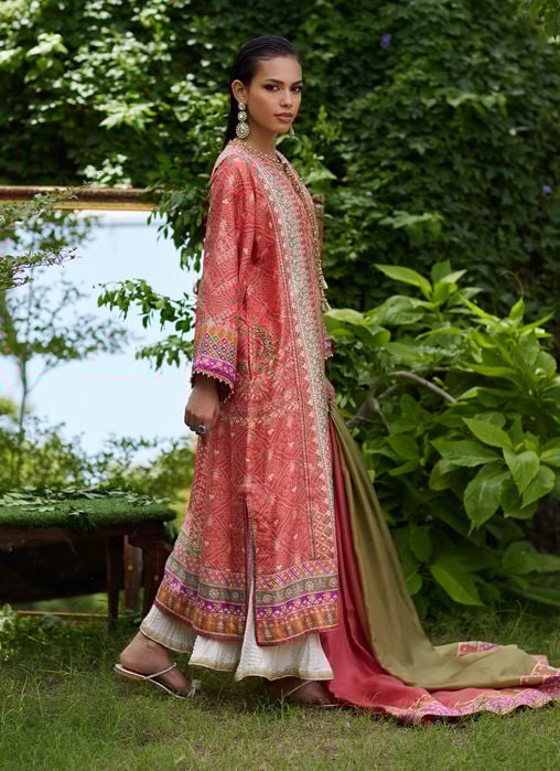 Sibel Short Angharka And Dupatta