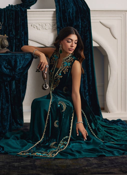 Vivien Amethyst Kaftan