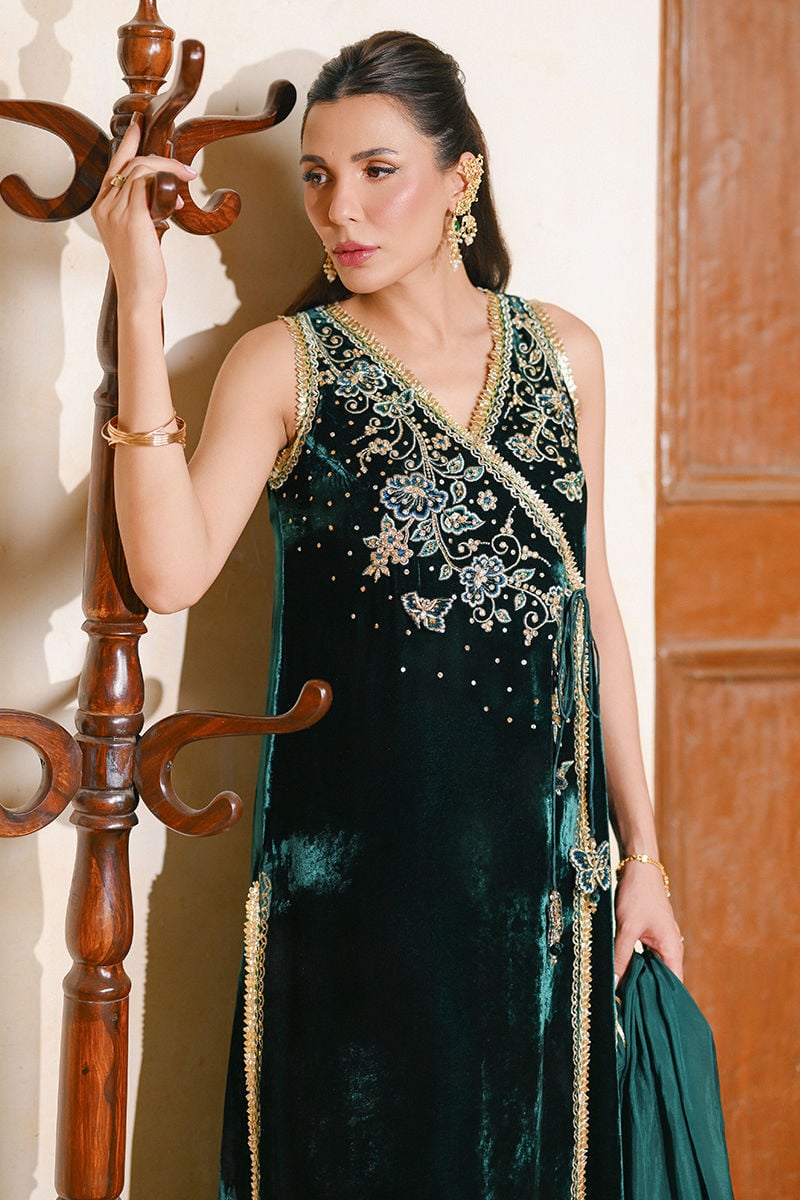 Leher Angarkha And Dupatta