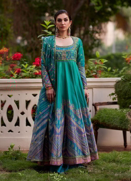 Mereen Ferozi Shirt And Dupatta