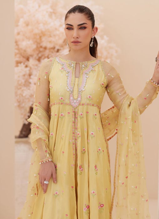 Mereen Ferozi Shirt And Dupatta