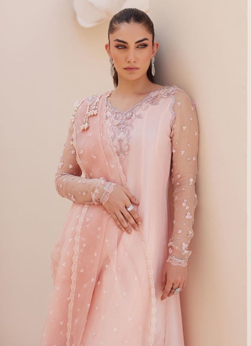 Ilyana Sea Green Kalidaar