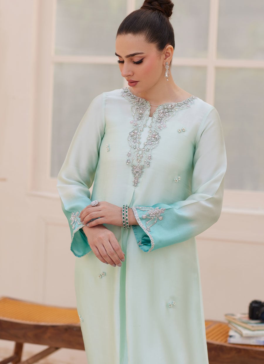Palmira Aqua Ombre Shirt