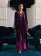 Nia Ombre Velvet Kaftan With Pants And Dupatta