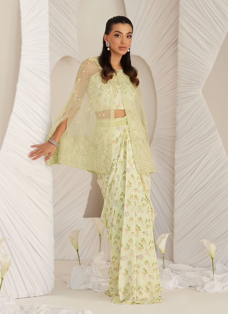 Alizee Pre-draped Skirt and Cape