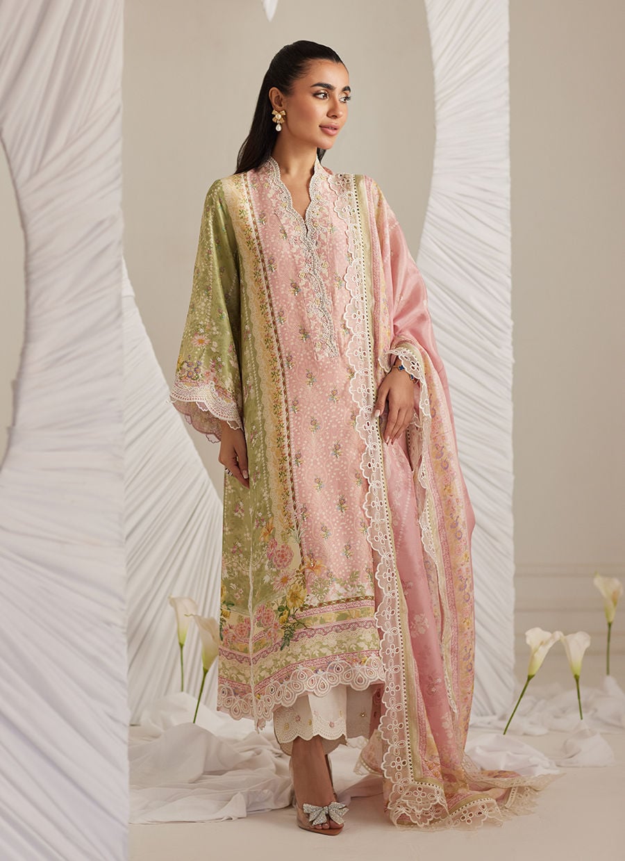 Rosalina Shirt And Dupatta