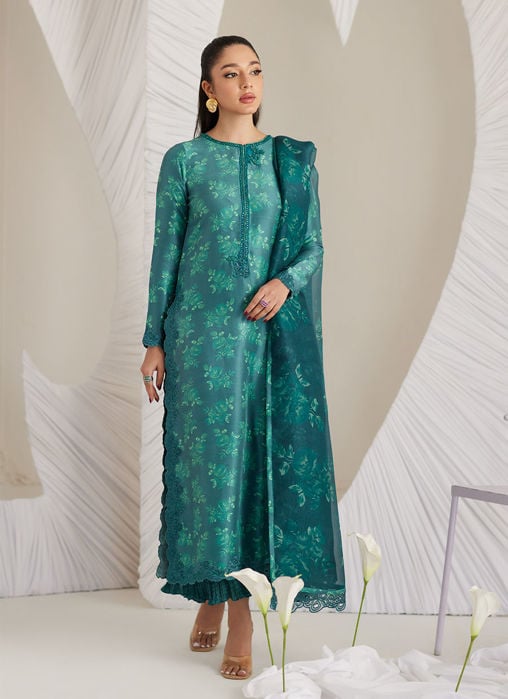 Sev Magenta Shirt And Dupatta