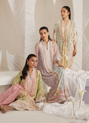 Lea Eid'25- Allegra Mint Kaftan