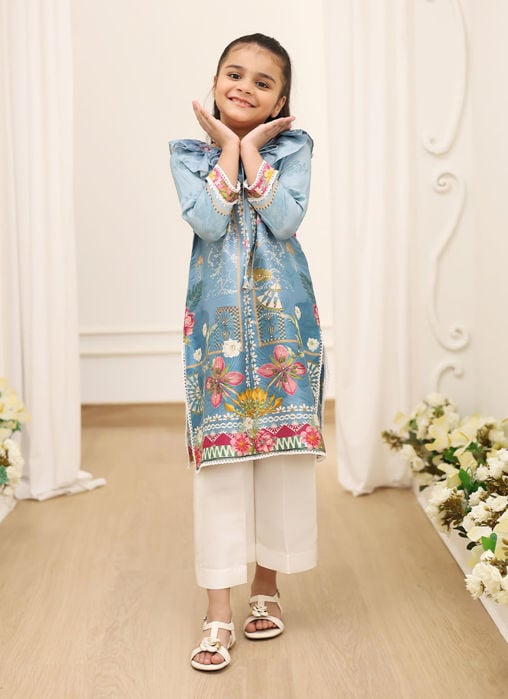 Anima Mustard Shirt And Dupatta