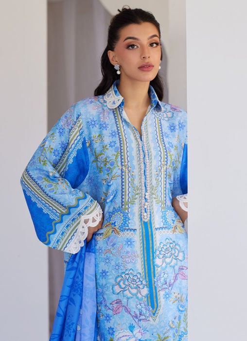Delkash Shirt And Dupatta