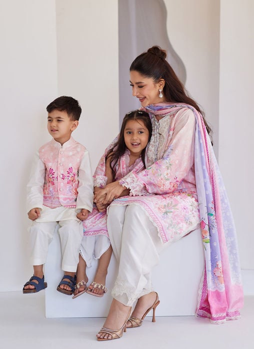 Orla Ombre Shirt And Dupatta