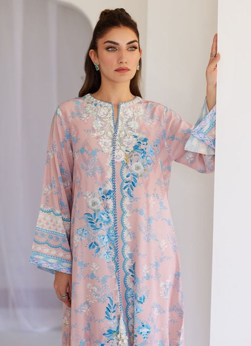 Malia Crepe Tunic And Silk Dupatta