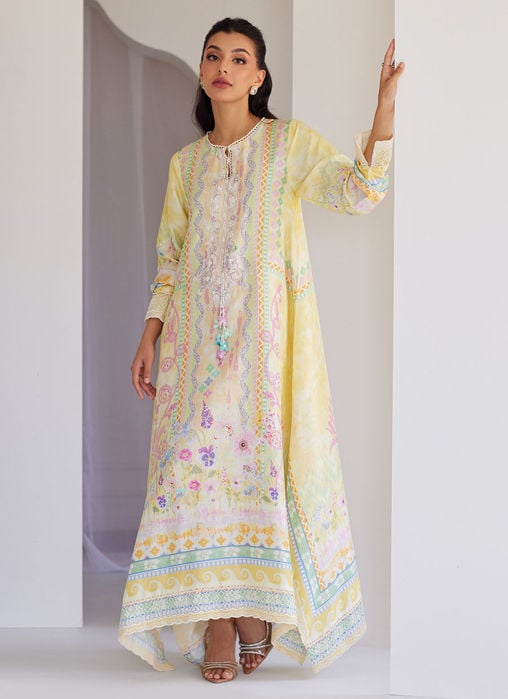 Ziva Navy Kaftan