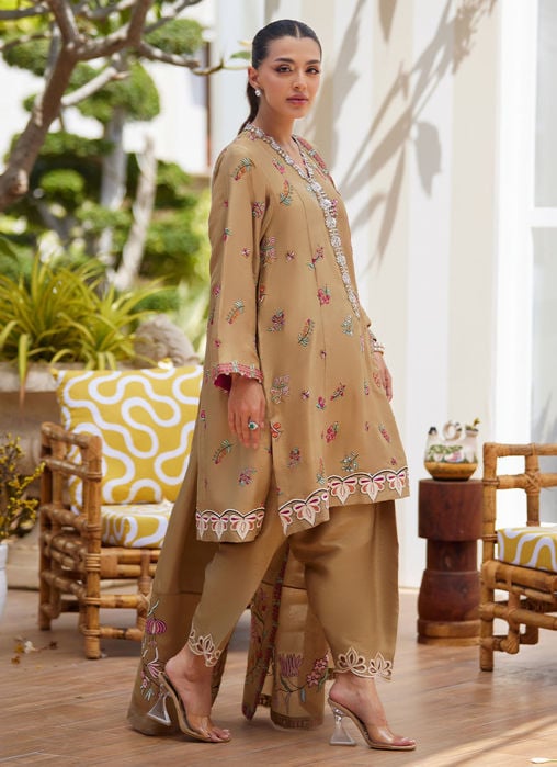 Amora Blush Shirt And Dupatta