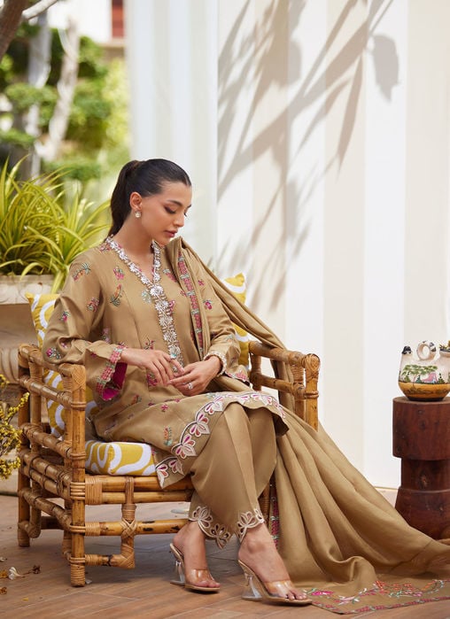 Amora Blush Shirt And Dupatta