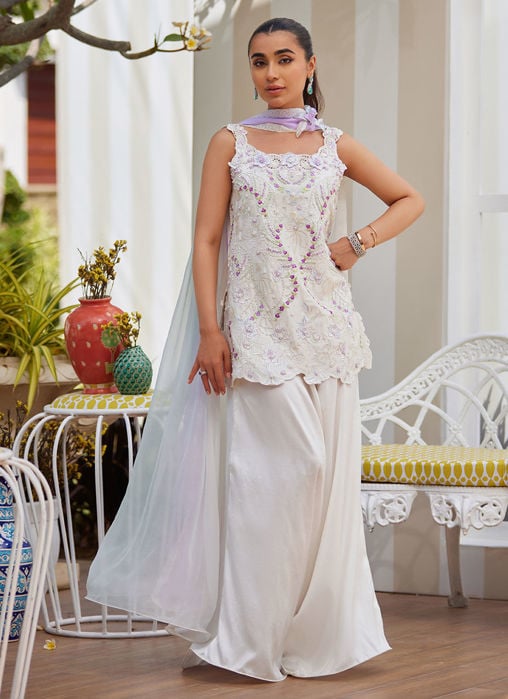 Elika Lime Lehnga Choli And Dupatta