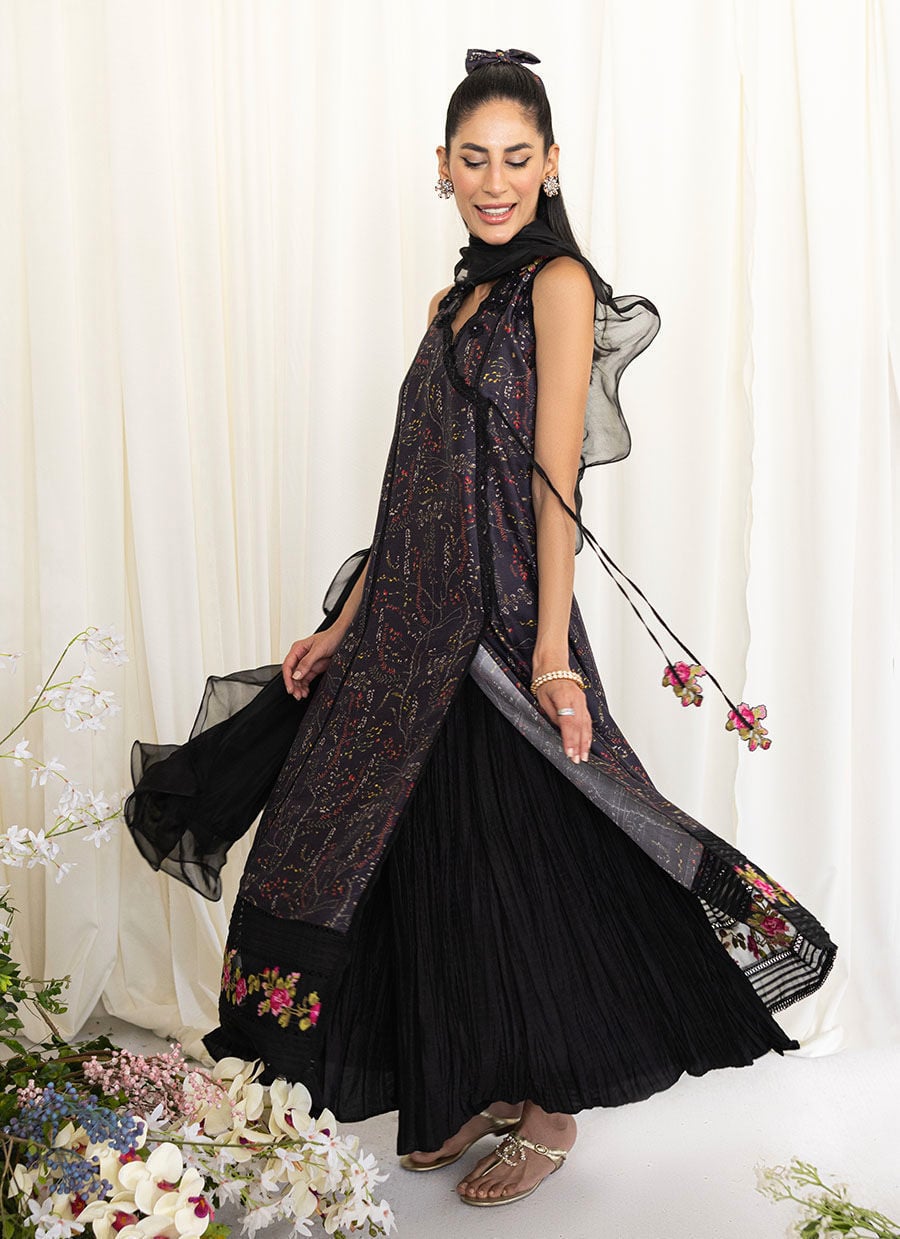 Rowan Silk Crushed Pants