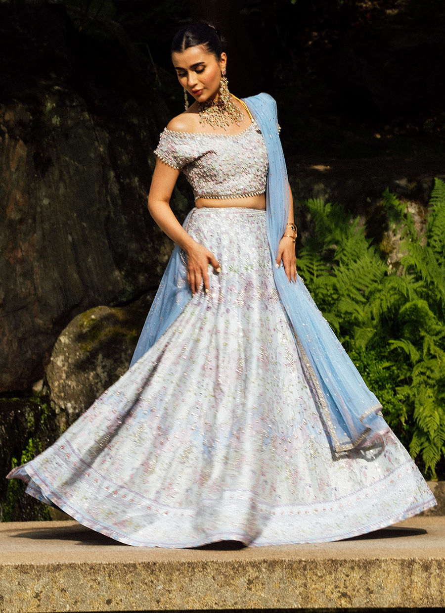 Ivelle Printed Lehenga Choli