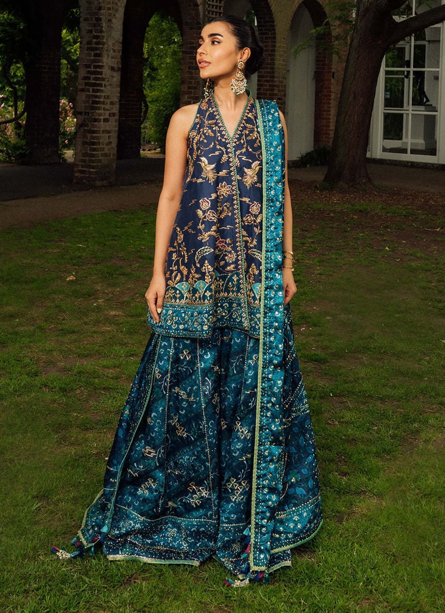 Ryza Blockprinted Short Shirt And Dhaka
