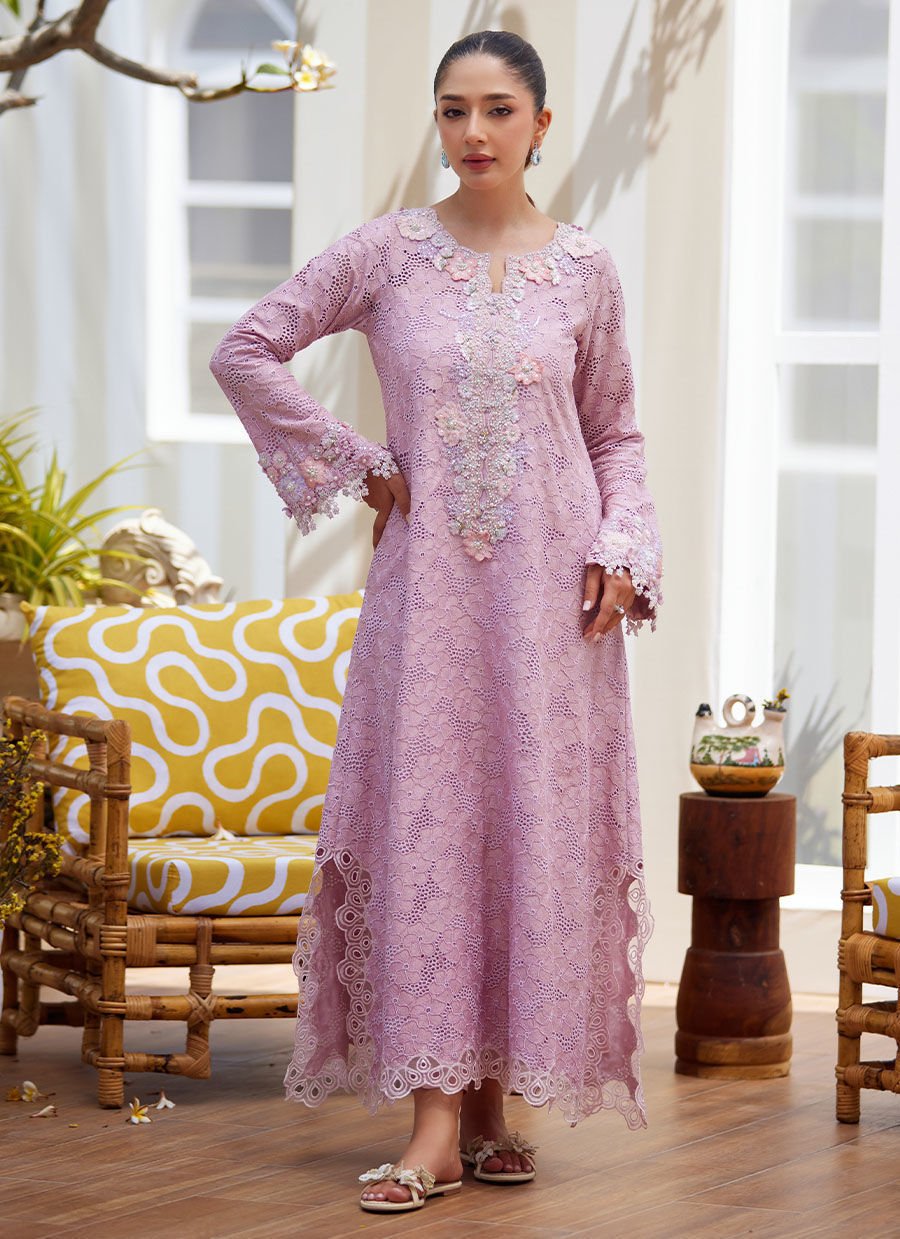 Melek Rose Kaftan