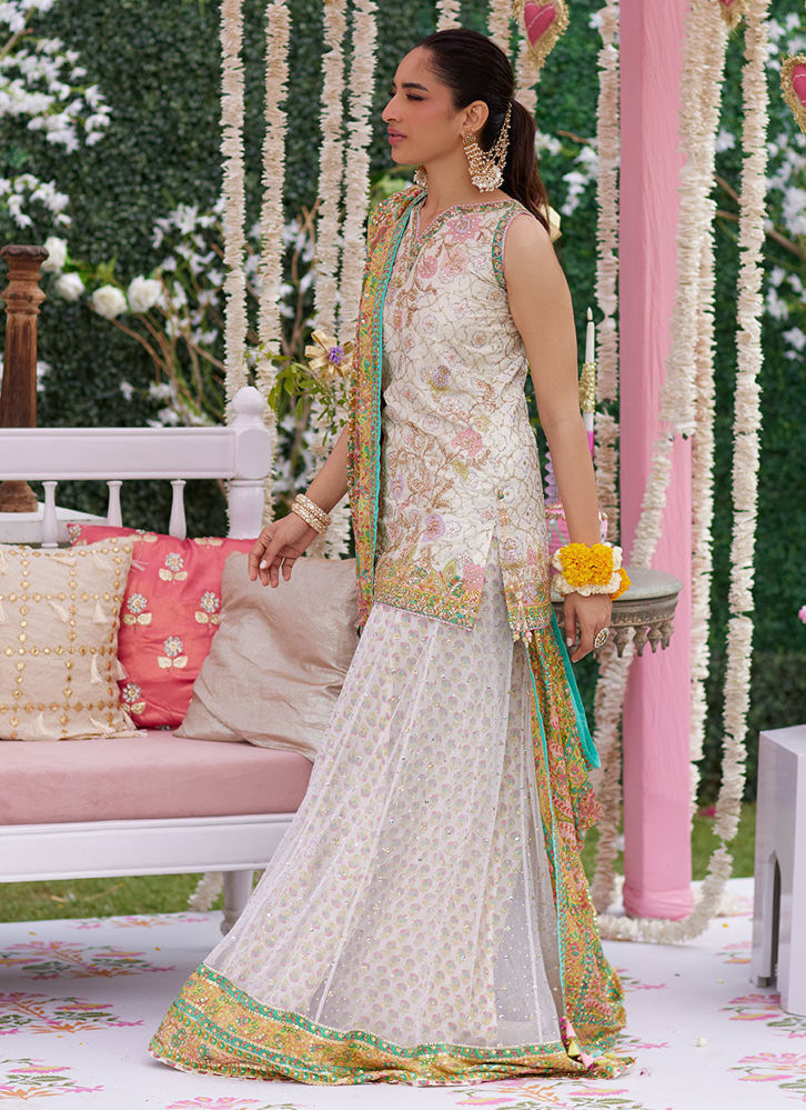 Ayelina Teal Lehnga Choli