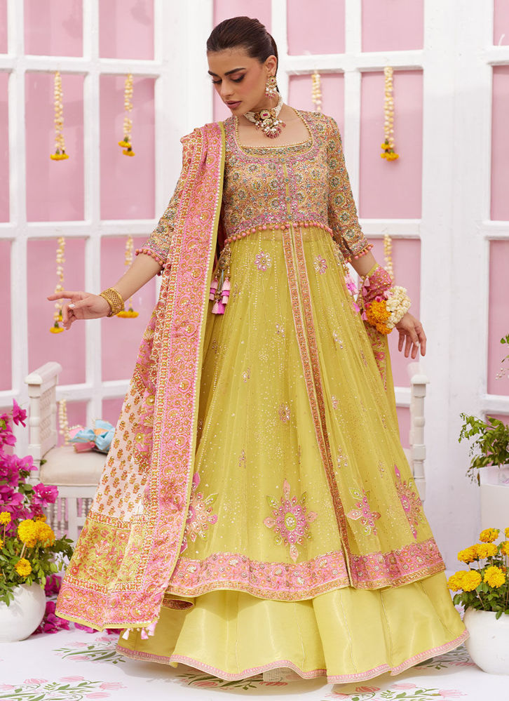 Ishana Magenta Kalidaar