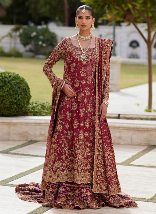 Shahnoor Pale Pink Bridal