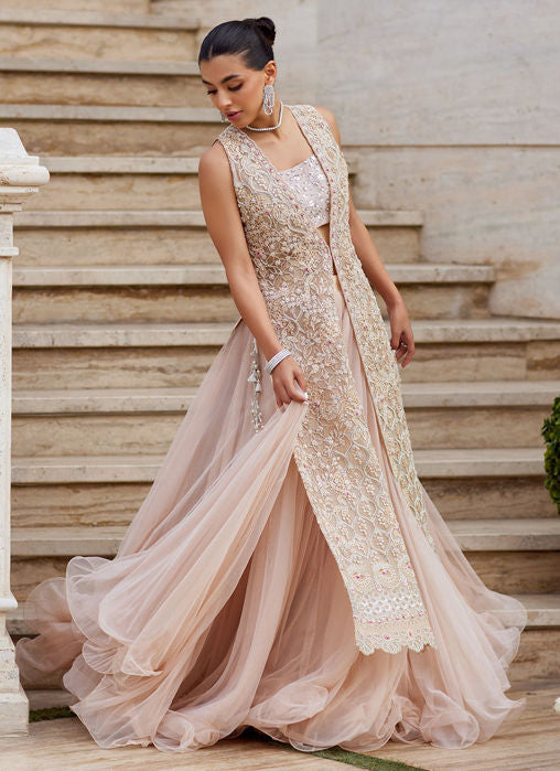 Dilruba Carnation Pink Lehnga Choli