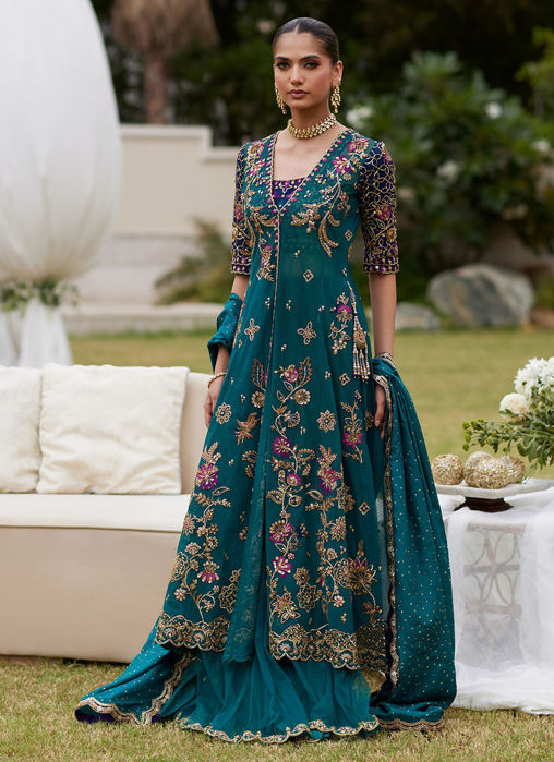 Raina Rust Lehnga Choli
