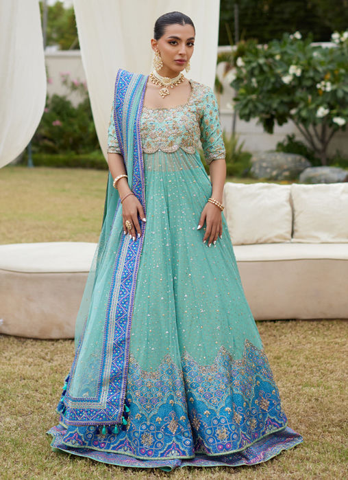 Elva Pale Turquoise Jacket