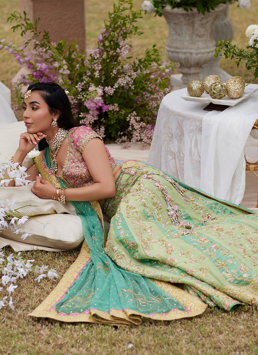 Talia Pastel Lehnga Choli