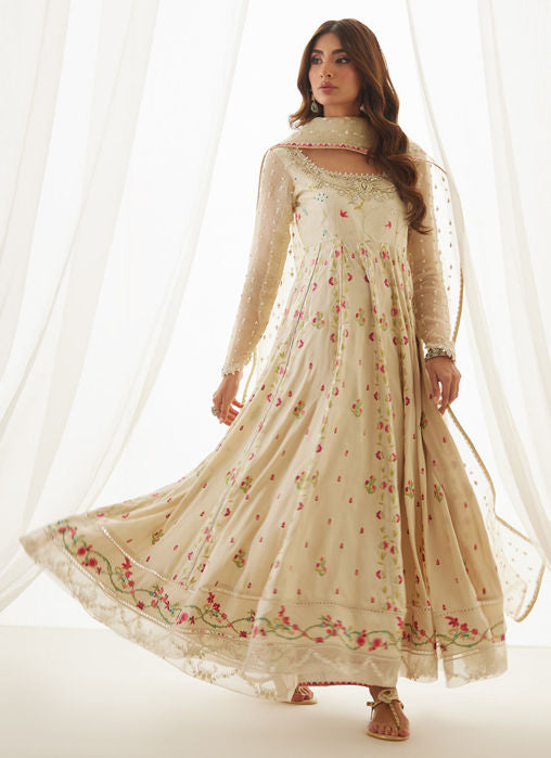 Zyla Sky Blue Choli, Lehenga And Dupatta