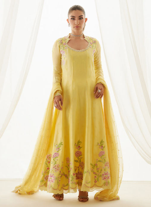 True Blush Kalidaar And Dupatta