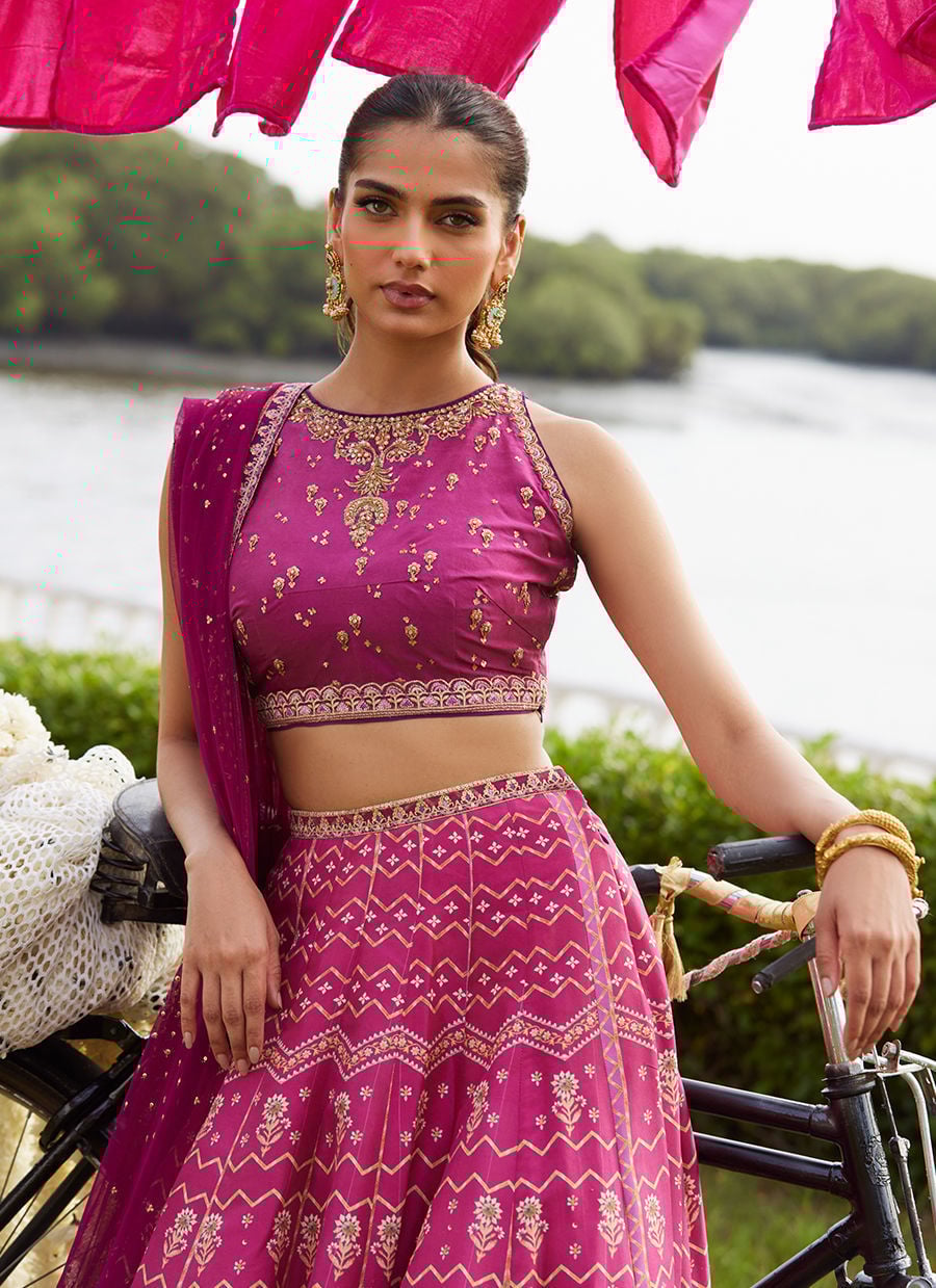 Orchid Lehnga Choli