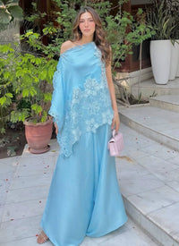 Blue Marlene Top
