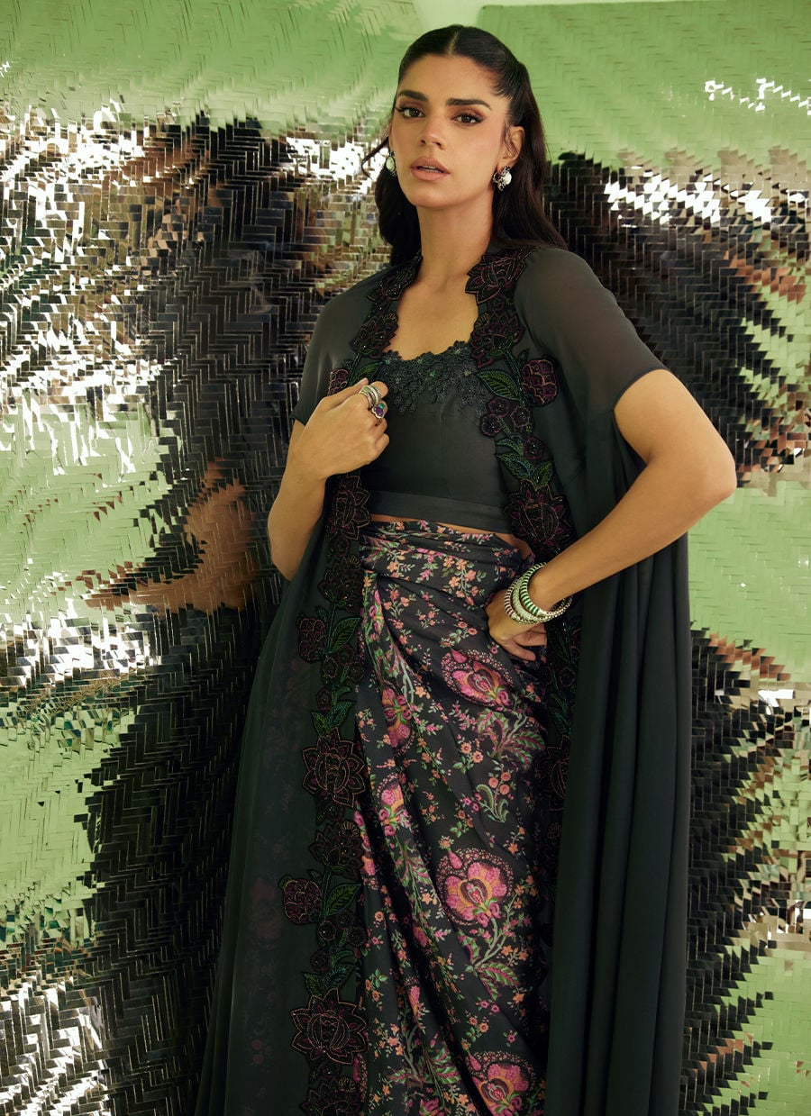 Azalea Cape And Skirt