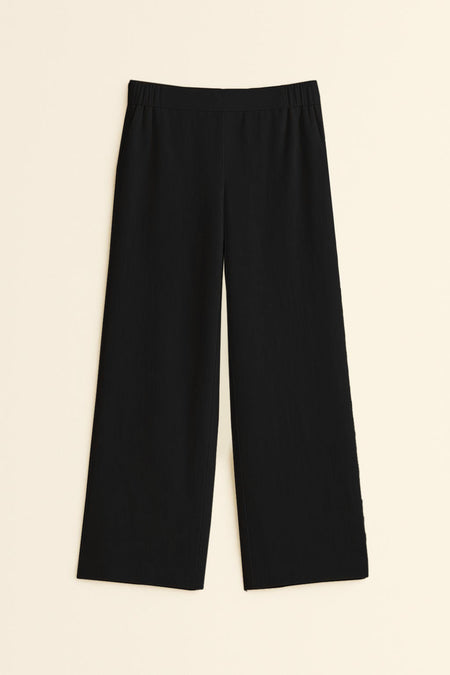 Irish Linen Black Pants