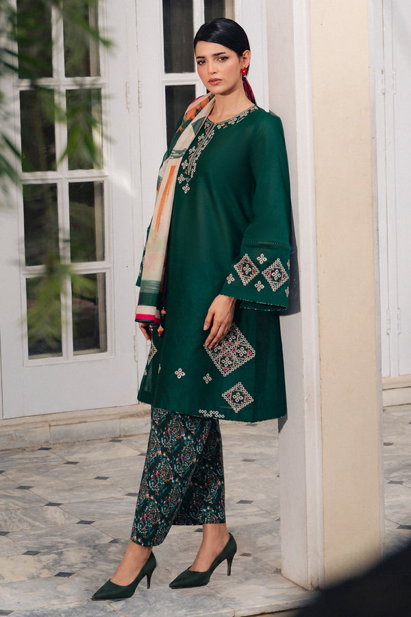 EMBROIDERED LAWN USE-9377