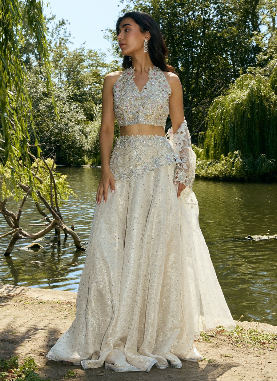 Jina Lehenga Choli With Drape Dupatta