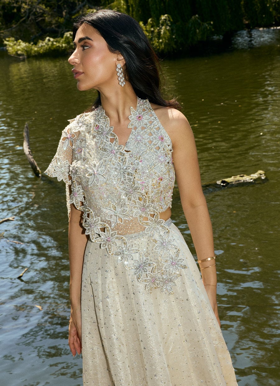 Jina Lehenga Choli With Drape Dupatta