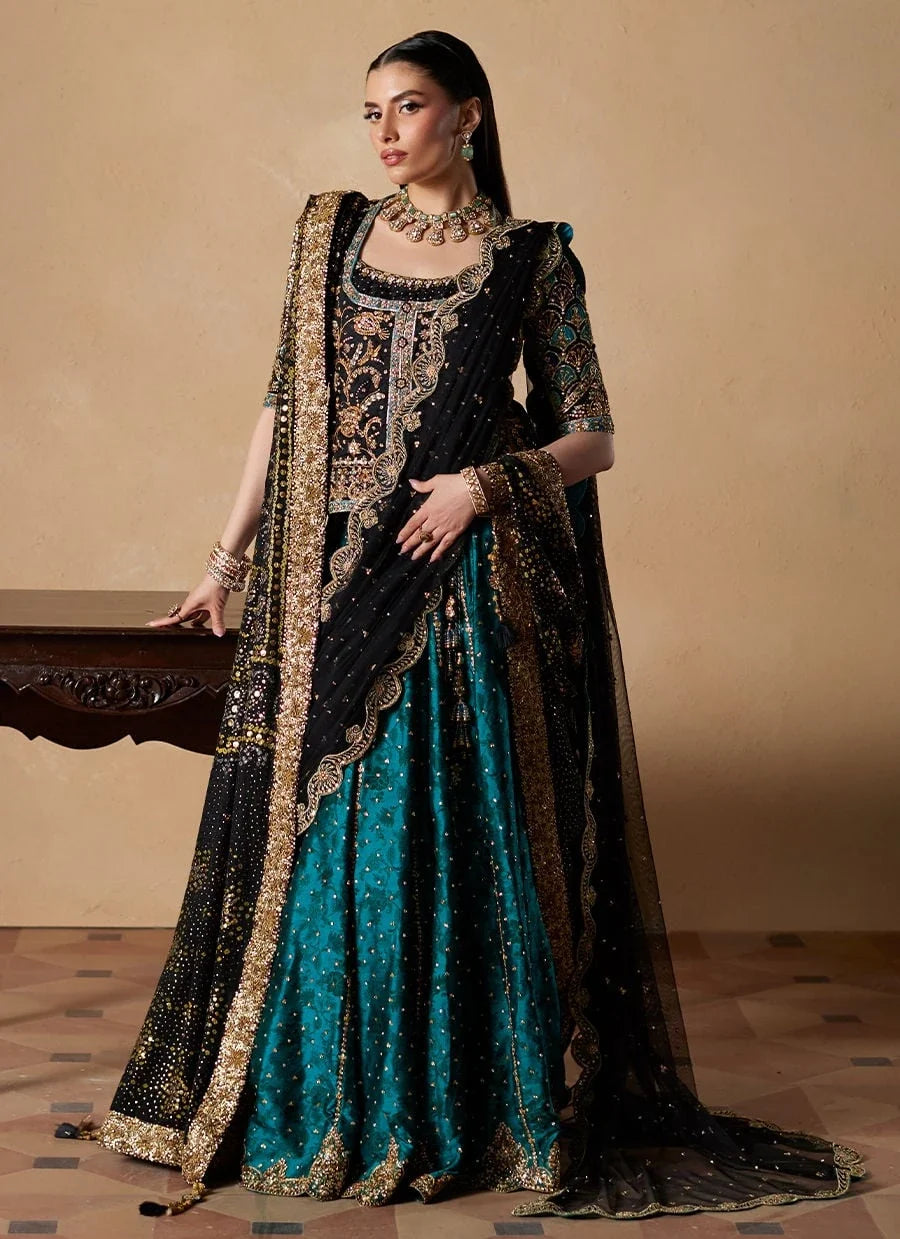 Miray Heritage Bridals '26 - Jorja Short Shirt With Lehenga