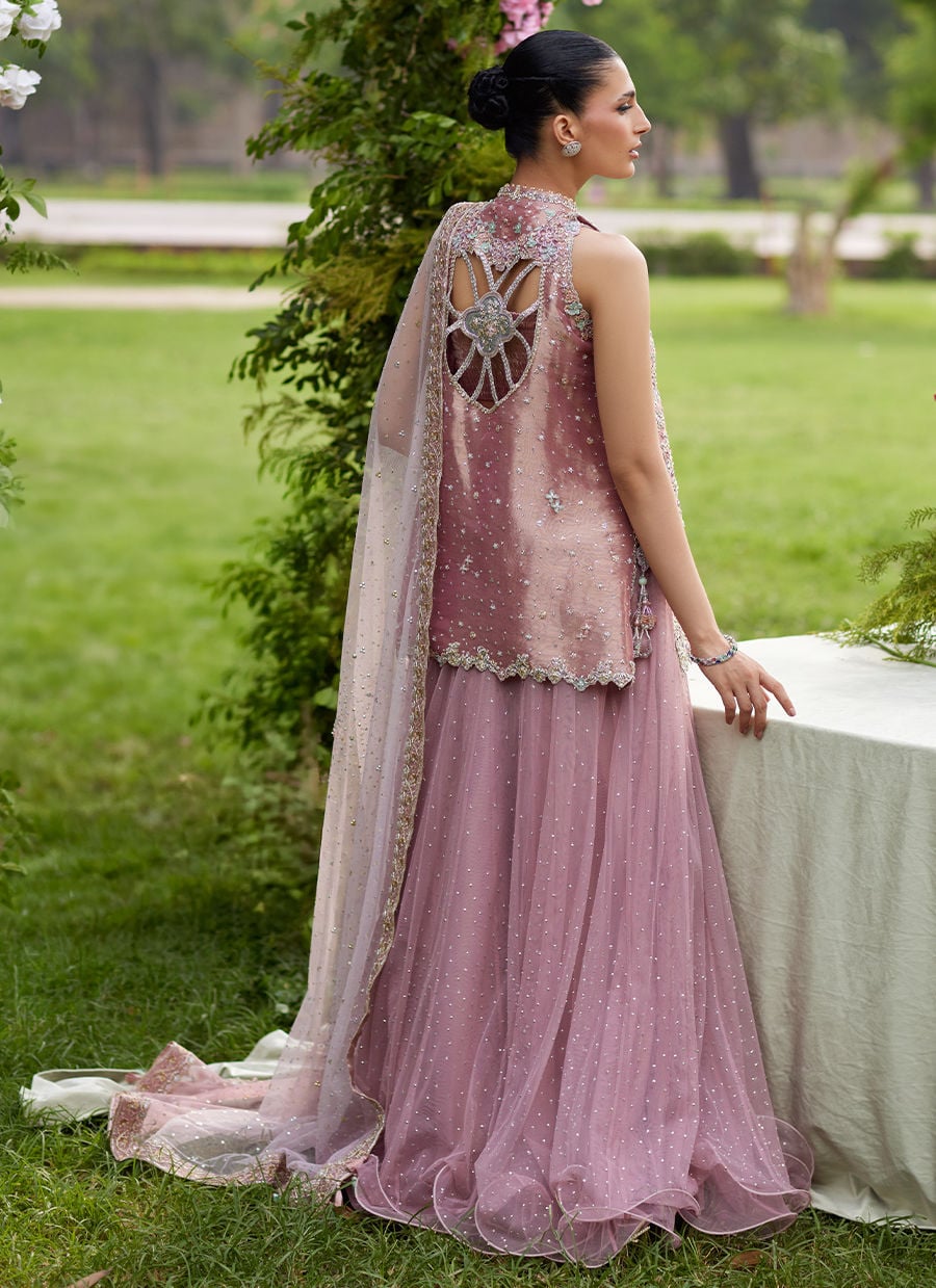 Kirsten Front-Open Shirt and Lehenga