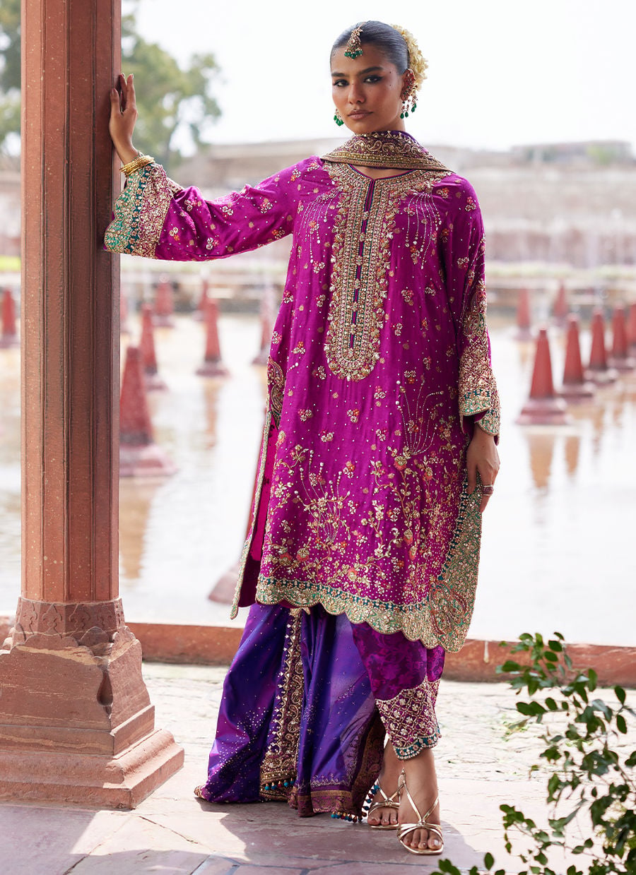 Yuri kurta with Shalwar