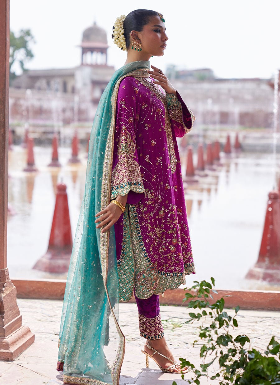 Yuri kurta with Shalwar